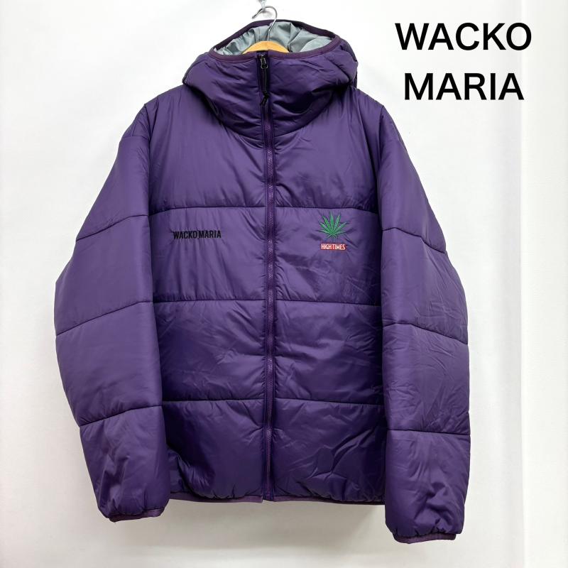 ワコマリア WACKO MARIA ジャケット、上着 ジャンパー、ブルゾン HIGHTIMES PADDING JACKET プリマロフト ジャケット HIGHTIMES-WM-OD01 M 紫 / パープル / purple メンズ USED 古着 中古 50151413