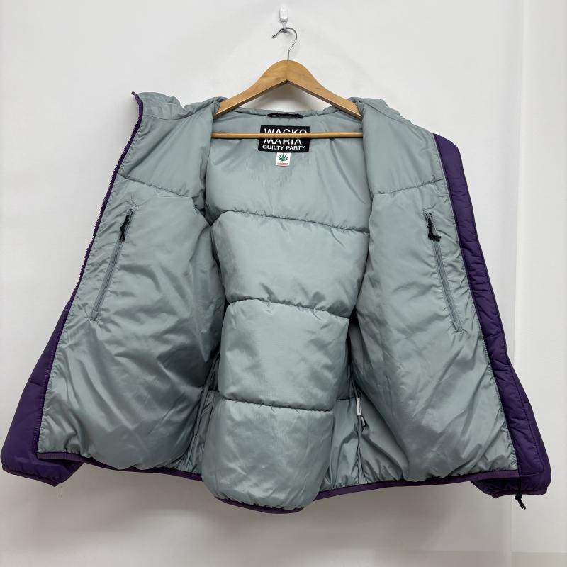 ワコマリア WACKO MARIA ジャケット、上着 ジャンパー、ブルゾン HIGHTIMES PADDING JACKET プリマロフト ジャケット HIGHTIMES-WM-OD01 M 紫 / パープル / purple メンズ USED 古着 中古 50151413