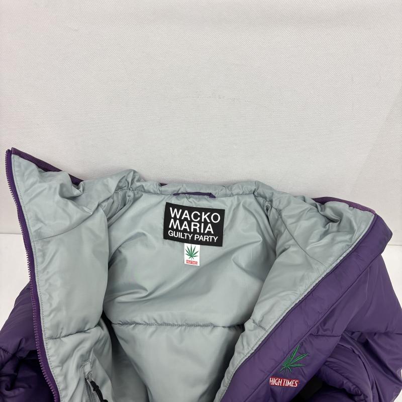 ワコマリア WACKO MARIA ジャケット、上着 ジャンパー、ブルゾン HIGHTIMES PADDING JACKET プリマロフト ジャケット HIGHTIMES-WM-OD01 M 紫 / パープル / purple メンズ USED 古着 中古 50151413