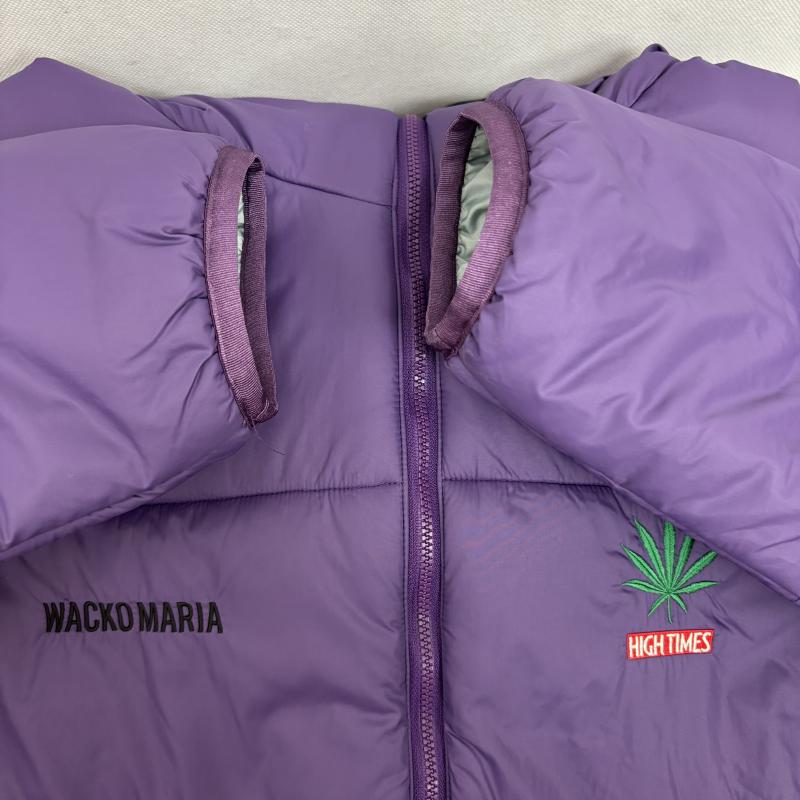 ワコマリア WACKO MARIA ジャケット、上着 ジャンパー、ブルゾン HIGHTIMES PADDING JACKET プリマロフト ジャケット HIGHTIMES-WM-OD01 M 紫 / パープル / purple メンズ USED 古着 中古 50151413