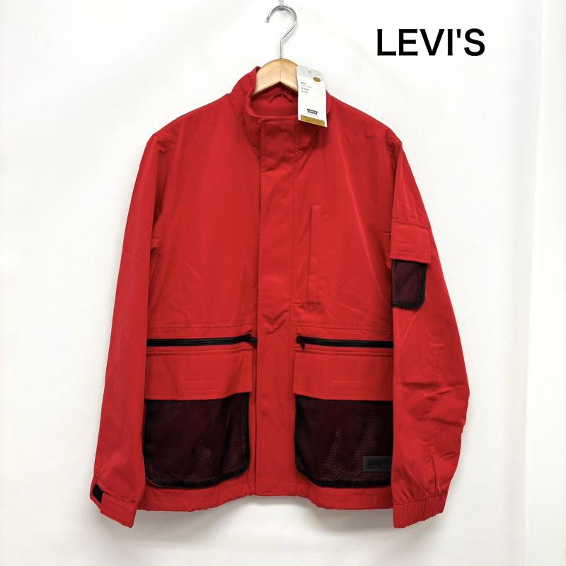 リーバイス Levi s ジャケット、上着 ジャンパー、ブルゾン ジャケット 撥水 耐水 HEADLANDS TACTICAL 28408-0004 S M 赤 / レッド / red メンズ USED 古着 中古 50151414