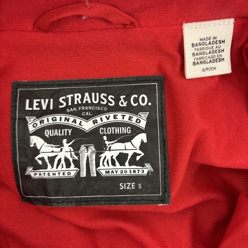 リーバイス Levi s ジャケット、上着 ジャンパー、ブルゾン ジャケット 撥水 耐水 HEADLANDS TACTICAL 28408-0004 S M 赤 / レッド / red メンズ USED 古着 中古 50151414