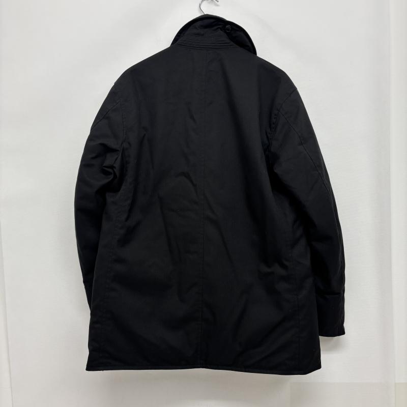 古着 USED コート ダウンコート NYUZELESS ニューズレス ダウン ピーコート ダブルブレスト シャドー ヘリンボーン 203-5014 0 黒 / ブラック / black メンズ USED 古着 中古 50151421