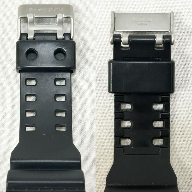 ジーショック G-SHOCK 腕時計 デジタル CASIO 8900 SERIES black 20気圧防水 タフソーラー 樹脂バンド black ロゴ、文字 黒 / ブラック / black メンズ USED 古着 中古 50151425