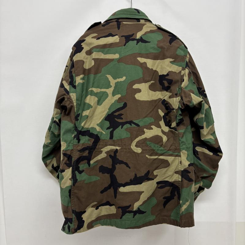 ＵＳＥＤ古着 USED/古着 ジャケット、上着 ジャンパー、ブルゾン CARIBBEAN NEEDLE POINT INC ウッドランドカモ M-65 フィールドジャケット M カモフラージュ柄・迷彩 緑 / グリーン / green メンズ USED 古着 中古 50151432