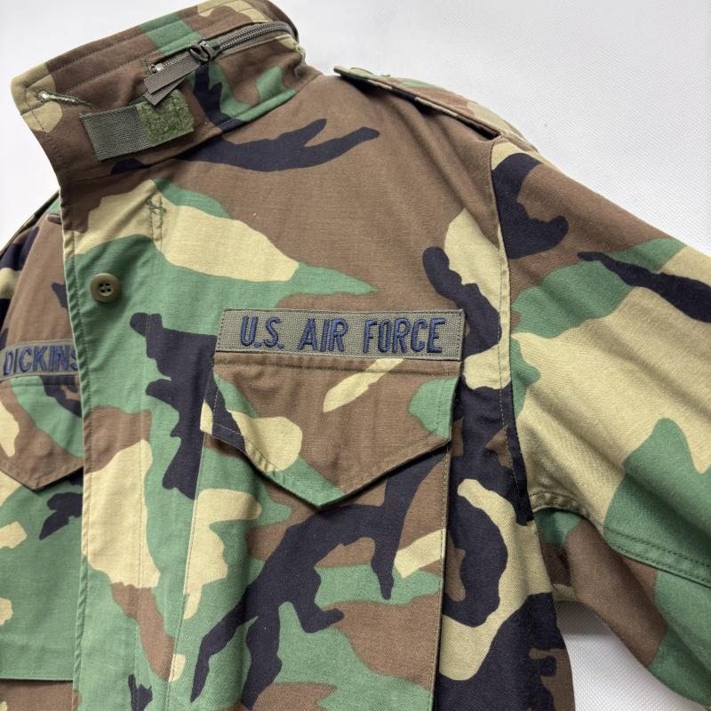 ＵＳＥＤ古着 USED/古着 ジャケット、上着 ジャンパー、ブルゾン CARIBBEAN NEEDLE POINT INC ウッドランドカモ M-65 フィールドジャケット M カモフラージュ柄・迷彩 緑 / グリーン / green メンズ USED 古着 中古 50151432