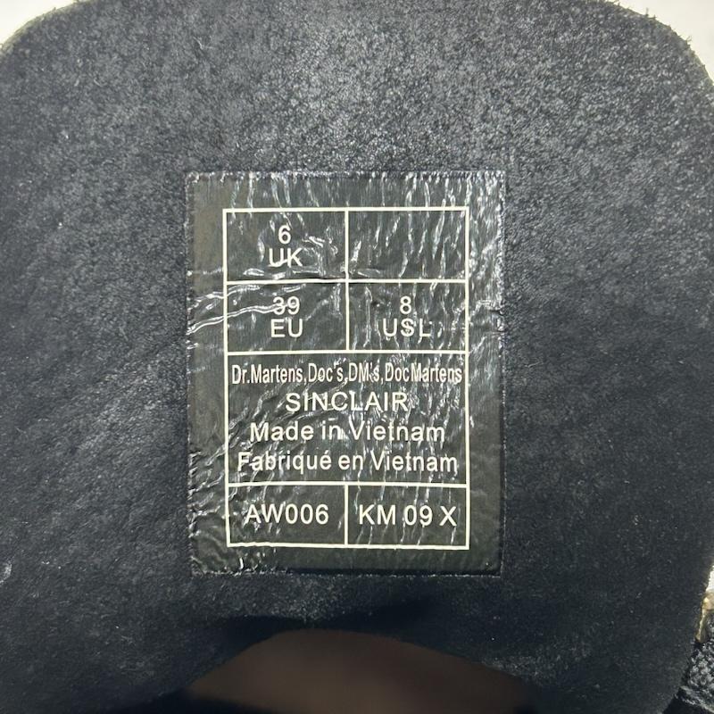 ドクターマーチン Dr.Martens ブーツ ショートブーツ SINCLAIR ジャングル ブーツ black UK6/25cm UK：6 無地 黒 / ブラック / black レディース USED 古着 中古 50151435