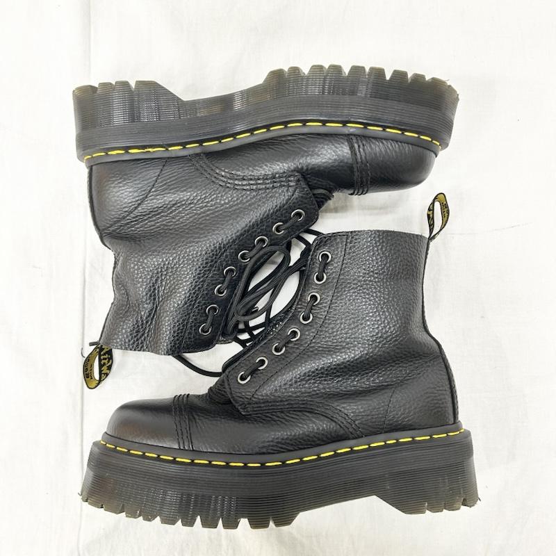 ドクターマーチン Dr.Martens ブーツ ショートブーツ SINCLAIR ジャングル ブーツ black UK6/25cm UK：6 無地 黒 / ブラック / black レディース USED 古着 中古 50151435