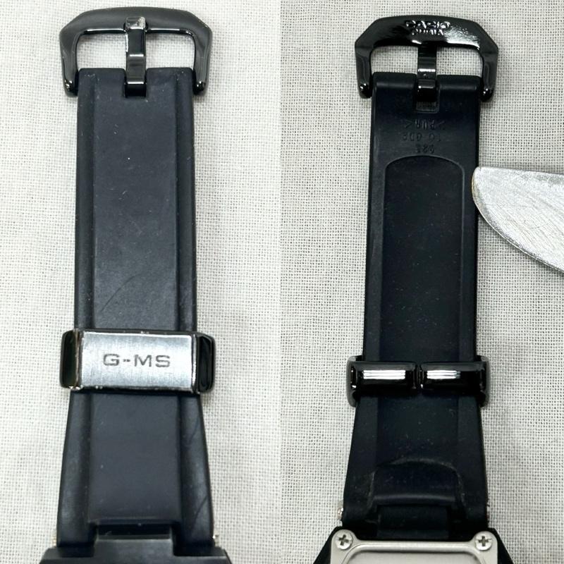 ジーショック G-SHOCK 腕時計 アナログ（クォーツ式） CASIO MSG-W200G-1A2JF BABY-G10気圧防水 タフソーラー black - 無地 黒 / ブラック / black レディース USED 古着 中古 50151440