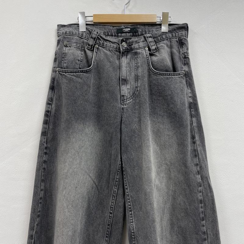 古着 USED ボトムス ボトムス Jaded London ジェイデッドロンドン ワイド バギー デニム 32インチ 無地 黒 / ブラック / black メンズ USED 古着 中古 50151452