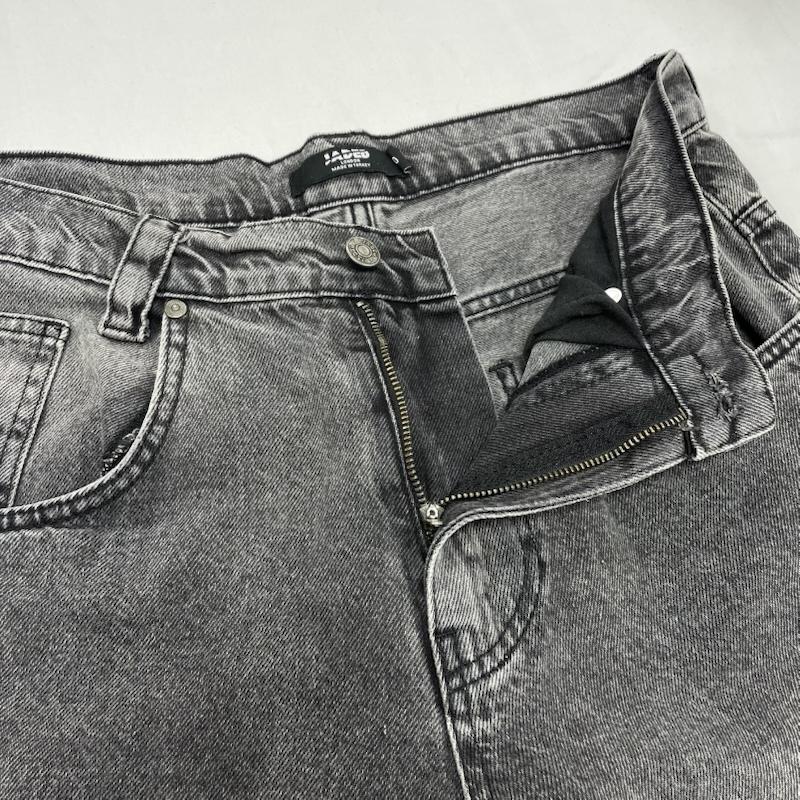 古着 USED ボトムス ボトムス Jaded London ジェイデッドロンドン ワイド バギー デニム 32インチ 無地 黒 / ブラック / black メンズ USED 古着 中古 50151452