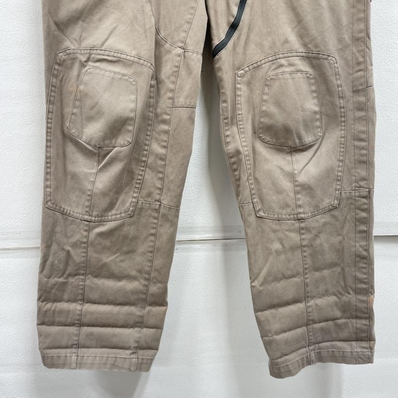 グッドイナフ GOODENOUGH パンツ ワークパンツ、ペインターパンツ 初期 カーゴ フライト パンツ ジップ M 無地 ベージュ / ベージュ / beige メンズ USED 古着 中古 50151471