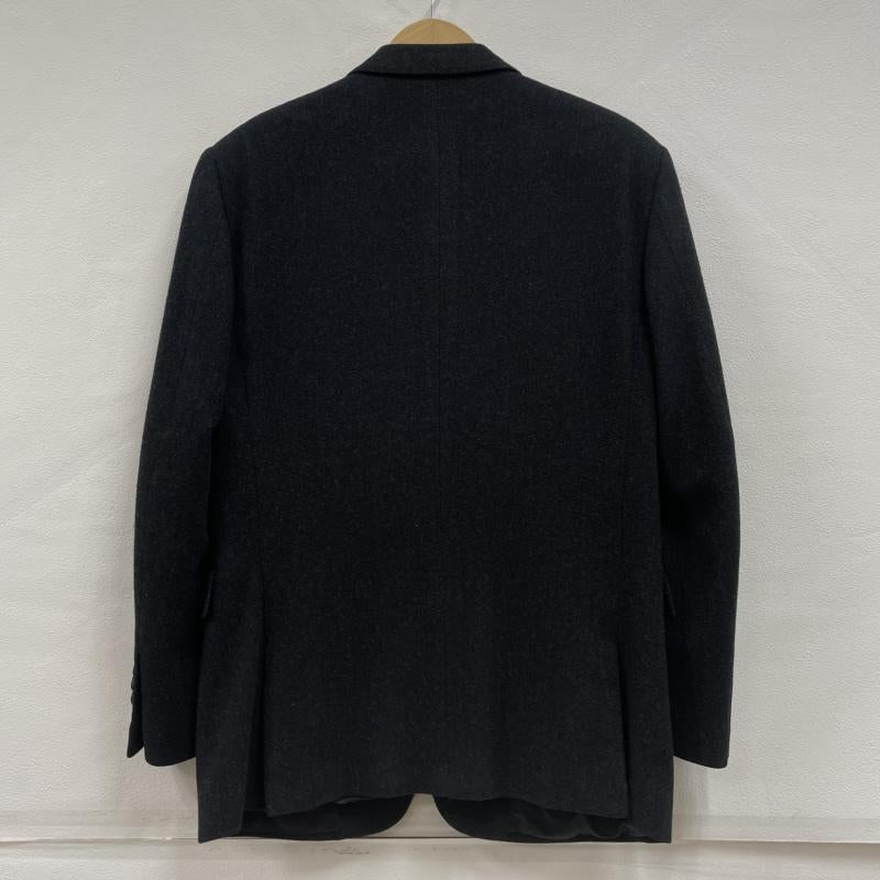 ラルフローレン RALPHLAUREN ジャケット、上着 ジャケット、ブレザー テーラード ジャケット ツイード ウール カシミヤ 38S 38 無地 紺 / ネイビー / navy X ダークグレー / ダークグレー / レディース USED 古着 中古 50151481