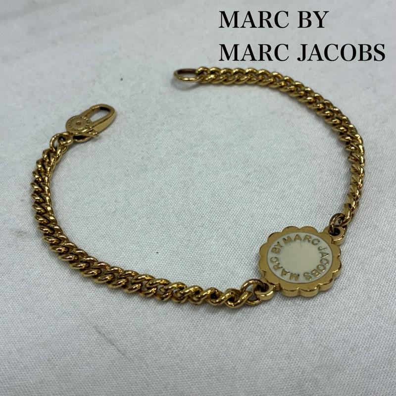マークバイマークジェイコブス MARC by MARC JACOBS アクセサリー ブレスレット、バングル ロゴ チャーム ゴールド チェーン ブレスレット - ロゴ、文字 金 / ゴールド / gold color レディース USED 古着 中古 50151482