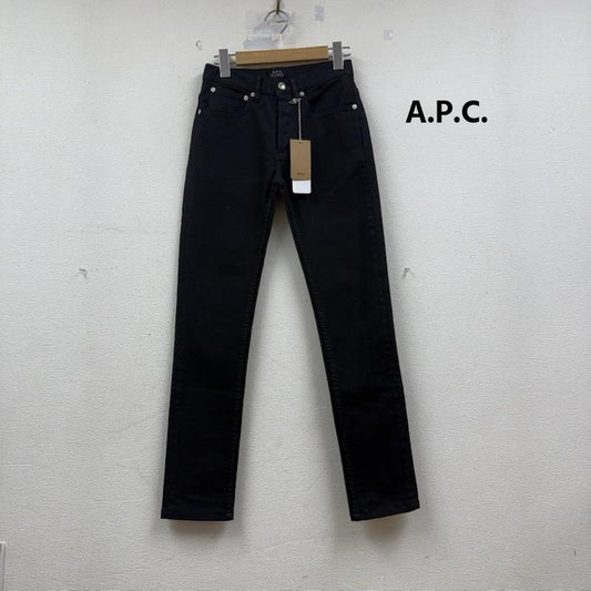 アーペーセー A.P.C. ボトムス ボトムス PETIT NEW STANDARD デニムパンツ COZZL M09002 LZZ NOIR 24int - 黒 / ブラック / black レディース USED 古着 中古 50151503
