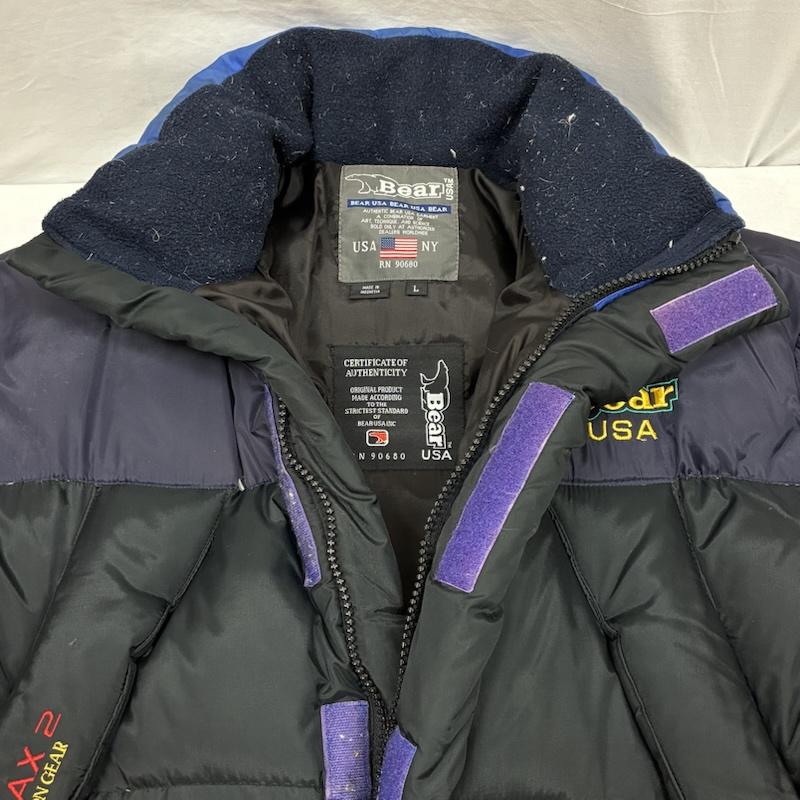 ベア― BEAR ジャケット、上着 ダウンジャケット BEAR-MAX 2 90s ダウンジャケット L メンズ USED 古着 中古 50151508