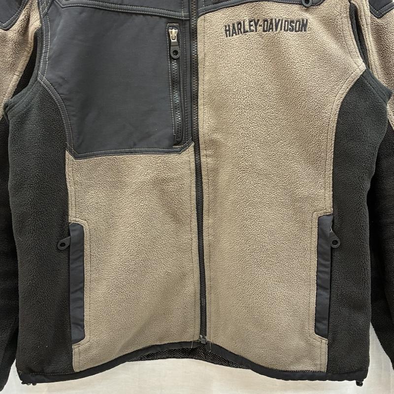 ハーレーダビッドソン Harley-Davidson ジャケット、上着 ジャンパー、ブルゾン ナイロン 切替 中綿 フリースジャケット M ロゴ、文字 X 刺繍 メンズ USED 古着 中古 50151509