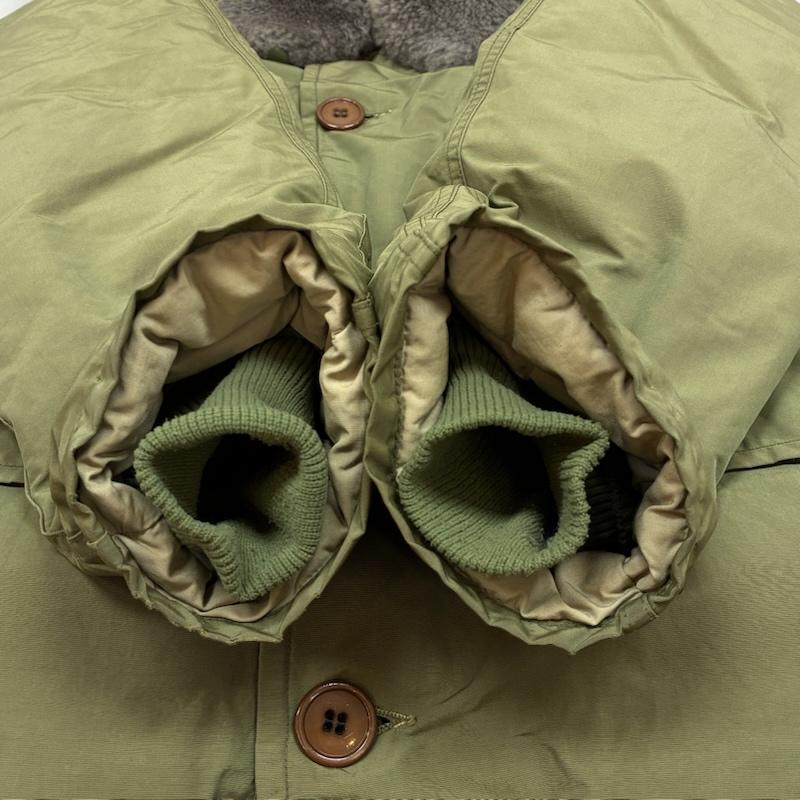 エディーバウアー Eddie Bauer ジャケット、上着 ダウンジャケット 60s 日の出タグ NORTHWIND ノースウィンド ダウンジャケット 襟ボア ミドル丈 ヴィンテージ メンズ USED 古着 中古 50151515