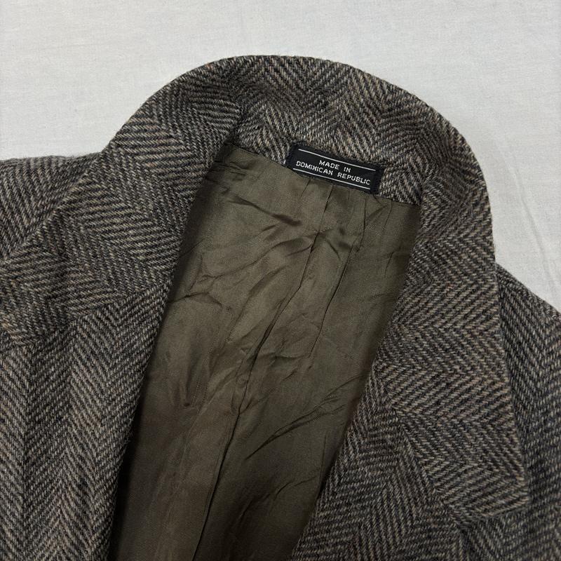 ウールリッチ WOOLRICH ジャケット、上着 ジャケット、ブレザー 90年代 ビンテージ ヘリンボーン テーラード ジャケット くるみボタン 90s VINTAGE - メンズ USED 古着 中古 50151537