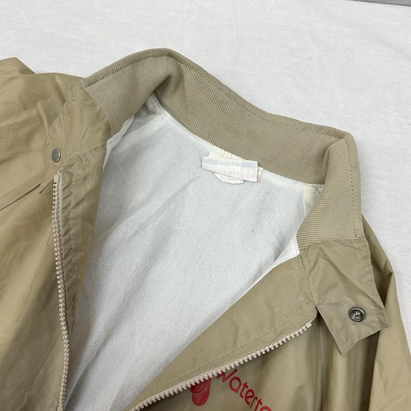 古着 USED ジャケット、上着 ジャンパー、ブルゾン HARTWELL 80-90年代 ビンテージ USA製 スタンドカラー ナイロン ジャケット XL ベージュ / ベージュ / beige メンズ USED 古着 中古 50151541