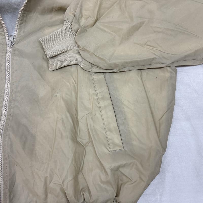古着 USED ジャケット、上着 ジャンパー、ブルゾン HARTWELL 80-90年代 ビンテージ USA製 スタンドカラー ナイロン ジャケット XL ベージュ / ベージュ / beige メンズ USED 古着 中古 50151541