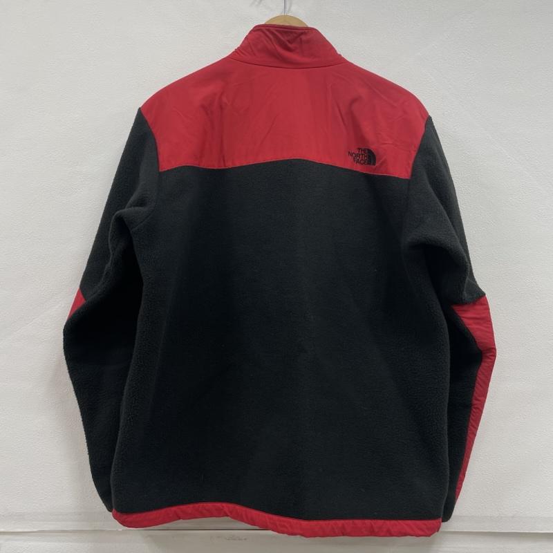 ザノースフェイス THE NORTH FACE ジャケット、上着 ジャンパー、ブルゾン デナリジャケット NA71951 ユニセックス ボア フリース ナイロン ジップアップ L ワンポイント X ロゴ、文字 X 刺繍 赤 / レッド / red X 黒 / ブラック / black メンズ USED 古着 中古 50151554
