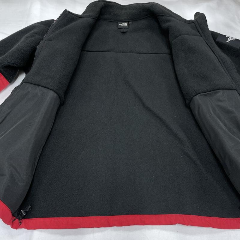 ザノースフェイス THE NORTH FACE ジャケット、上着 ジャンパー、ブルゾン デナリジャケット NA71951 ユニセックス ボア フリース ナイロン ジップアップ L ワンポイント X ロゴ、文字 X 刺繍 赤 / レッド / red X 黒 / ブラック / black メンズ USED 古着 中古 50151554