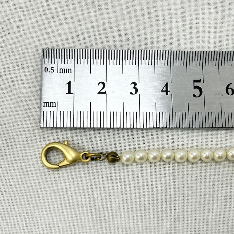 ケンゾー KENZO アクセサリー ネックレス、ペンダント フラワーモチーフ パールネックレス - 白 / ホワイト / white X 金 / ゴールド / gold color レディース USED 古着 中古 50151556