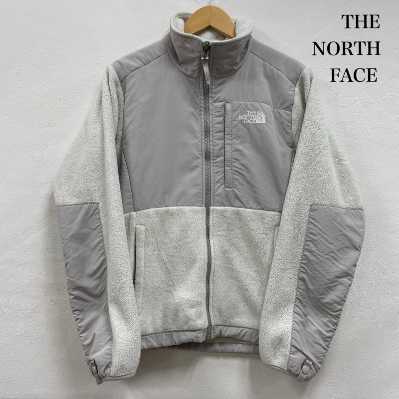 ザノースフェイス THE NORTH FACE ジャケット、上着 ジャンパー、ブルゾン デナリジャケット フリース ナイロン ジップアップ アウトドア ツートーン ハイネック S ワンポイント X ロゴ、文字 X 刺繍 白 / ホワイト / white X 灰 / グレー / gray レディース USED 古着 中古 50151557