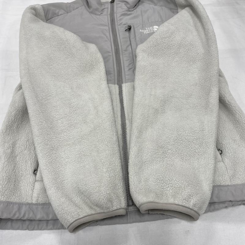 ザノースフェイス THE NORTH FACE ジャケット、上着 ジャンパー、ブルゾン デナリジャケット フリース ナイロン ジップアップ アウトドア ツートーン ハイネック S ワンポイント X ロゴ、文字 X 刺繍 白 / ホワイト / white X 灰 / グレー / gray レディース USED 古着 中古 50151557