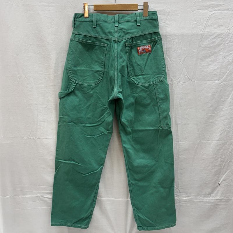 ラングラー Wrangler パンツ ワークパンツ、ペインターパンツ WM4989 カラーデニム ワーク ペインター パンツ WRAPIDIRANSIT S メンズ USED 古着 中古 50151561