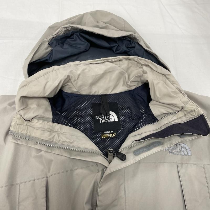 ザノースフェイス THE NORTH FACE ジャケット、上着 ジャンパー、ブルゾン ナイロンジャケット GORE-TEX NP15103 ゴアテックス アウトドア ジップアップ M ワンポイント X ロゴ、文字 X 刺繍 灰 / グレー / gray メンズ USED 古着 中古 50151566