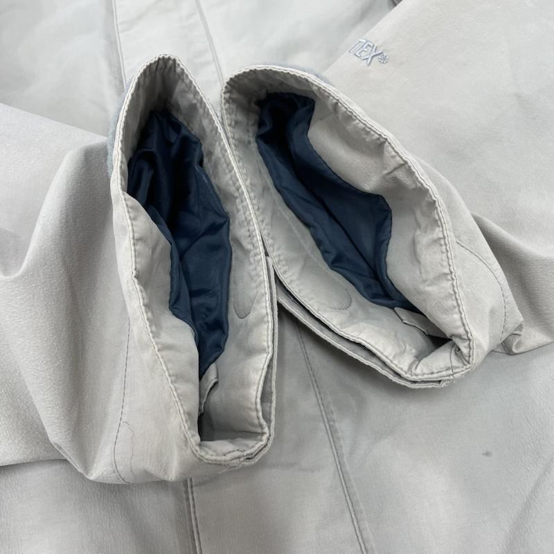 ザノースフェイス THE NORTH FACE ジャケット、上着 ジャンパー、ブルゾン ナイロンジャケット GORE-TEX NP15103 ゴアテックス アウトドア ジップアップ M ワンポイント X ロゴ、文字 X 刺繍 灰 / グレー / gray メンズ USED 古着 中古 50151566