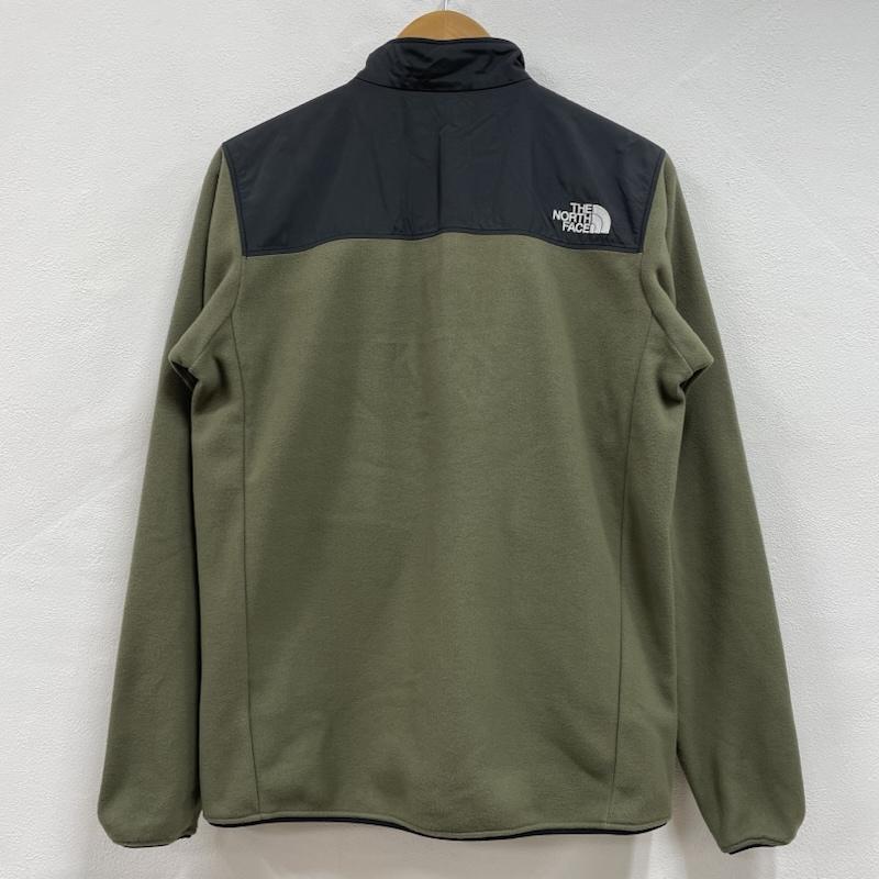 ザノースフェイス THE NORTH FACE ジャケット、上着 ジャンパー、ブルゾン マウンテンバーサマイクロ ジャケット フリース 切替 ジップアップ NL72304 M ワンポイント X ロゴ、文字 X 刺繍 カーキ / カーキ / khaki X 黒 / ブラック / black メンズ USED 古着 中古 50151576