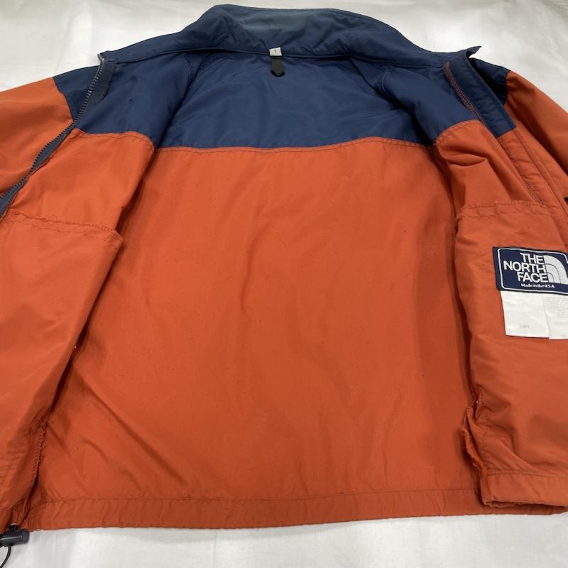 ザノースフェイス THE NORTH FACE ジャケット、上着 ジャンパー、ブルゾン ヴィンテージ USA製 ナイロン ジャケット L 橙 / オレンジ / orange X 紺 / ネイビー / navy メンズ USED 古着 中古 50151577