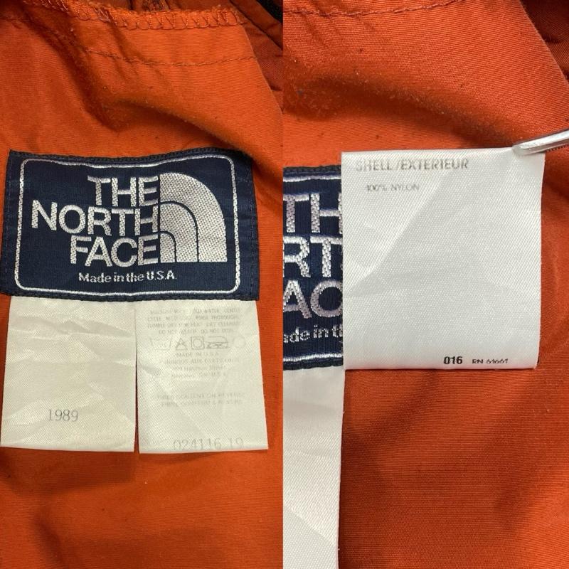 ザノースフェイス THE NORTH FACE ジャケット、上着 ジャンパー、ブルゾン ヴィンテージ USA製 ナイロン ジャケット L 橙 / オレンジ / orange X 紺 / ネイビー / navy メンズ USED 古着 中古 50151577