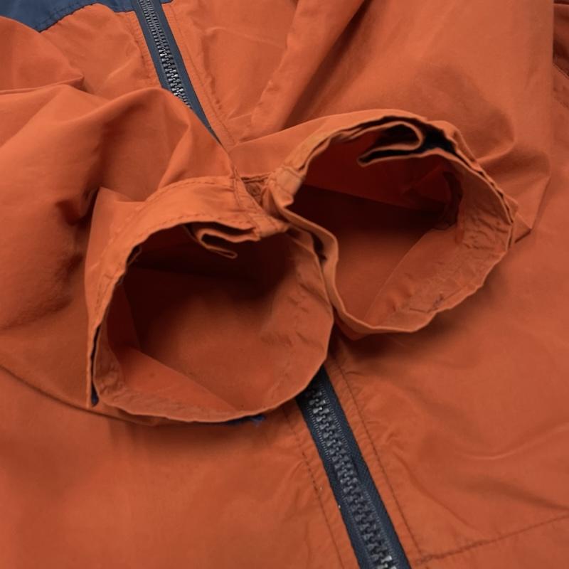 ザノースフェイス THE NORTH FACE ジャケット、上着 ジャンパー、ブルゾン ヴィンテージ USA製 ナイロン ジャケット L 橙 / オレンジ / orange X 紺 / ネイビー / navy メンズ USED 古着 中古 50151577