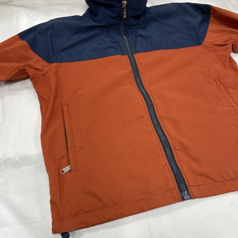 ザノースフェイス THE NORTH FACE ジャケット、上着 ジャンパー、ブルゾン ヴィンテージ USA製 ナイロン ジャケット L 橙 / オレンジ / orange X 紺 / ネイビー / navy メンズ USED 古着 中古 50151577
