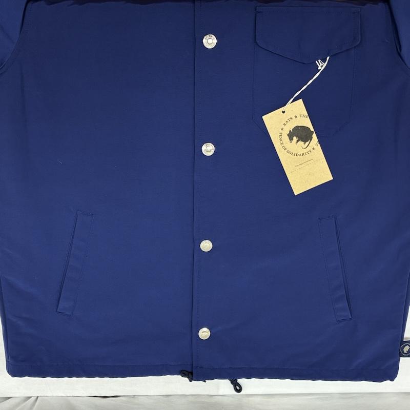 ラッツ RATS ジャケット、上着 ジャンパー、ブルゾン 24ss COACH JKT コーチジャケット 24RJ-0210 ロクヨンクロス M ワンポイント X ロゴ、文字 紺 / ネイビー / navy メンズ USED 古着 中古 50151582
