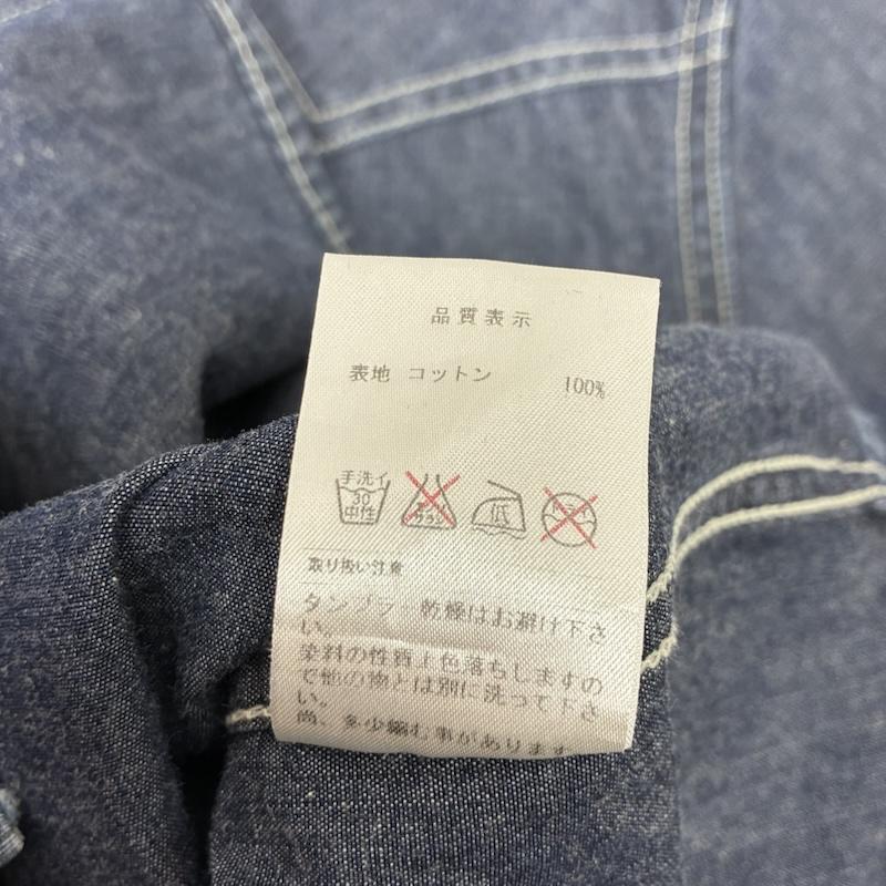 ディセンダント DESCENDANT シャツ、ブラウス 長袖 ダンガリー デニム シャンブレー シャツ 2 メンズ USED 古着 中古 50151583
