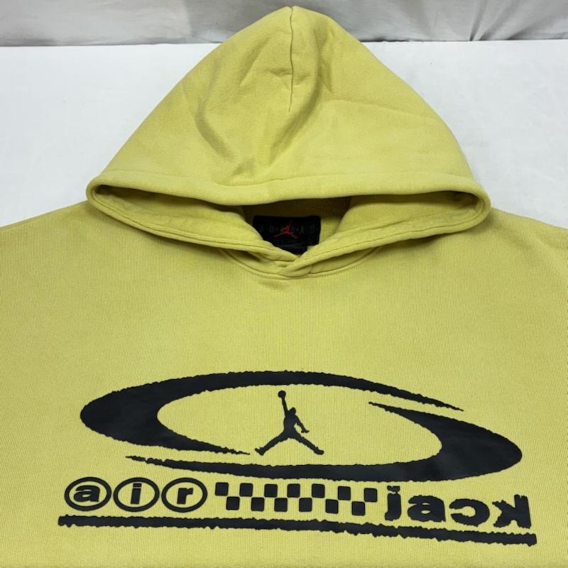 エアジョーダン AIR JORDAN パーカー 長袖 NIKE トラヴィススコット Travis Scott コラボ Pullover Hoodie 2 スウェット パーカー FQ7821-308 M ロゴ、文字 X プリント X 刺繍 メンズ USED 古着 中古 50151588