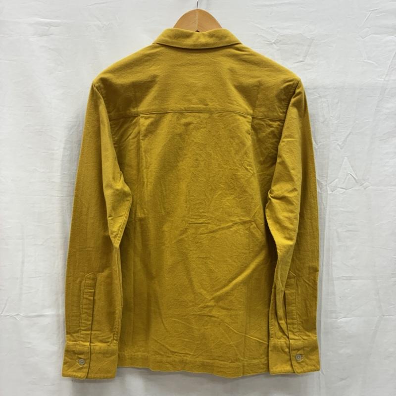 ダブルタップス WTAPS シャツ、ブラウス 長袖 14AW YOUTHFUL DAYS コットン ロングスリーブ フランネル シャツ 142LTDT-SHM04 M ワンポイント X ロゴ、文字 マスタード / マスタード / メンズ USED 古着 中古 50151591
