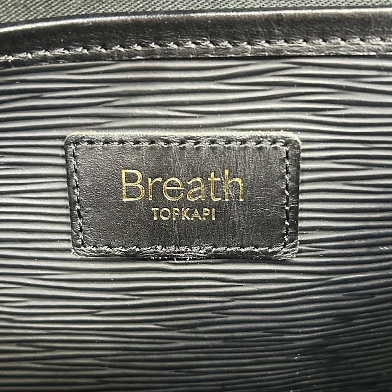 トプカピ TOPKAPI ショルダーバッグ ショルダーバッグ Breath TOPKAPI RIPPLE PVCショルダーバッグ black - 無地 黒 / ブラック / black レディース USED 古着 中古 50151615