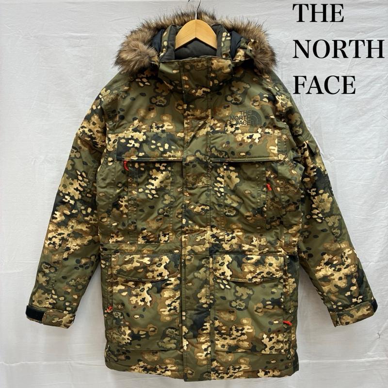 ザノースフェイス THE NORTH FACE ジャケット、上着 ダウンジャケット MCMURDO PARKA マクマードパーカー カモ フード ファー ダウン ジャケット ND51404 S カモフラージュ柄・迷彩 X ロゴ、文字 マルチカラー / マルチカラー / multicolor メンズ USED 古着 中古 50151623