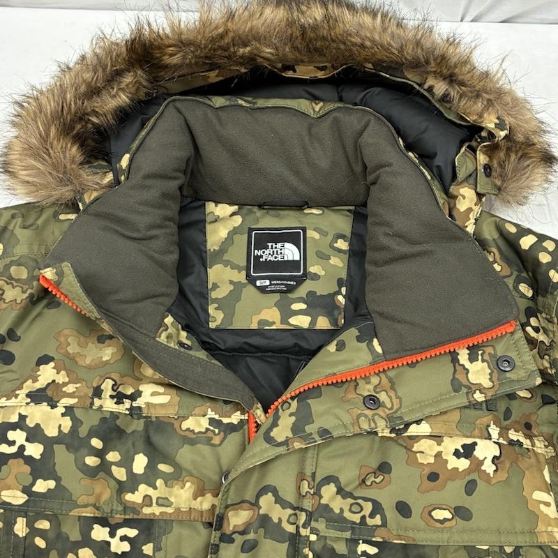 ザノースフェイス THE NORTH FACE ジャケット、上着 ダウンジャケット MCMURDO PARKA マクマードパーカー カモ フード ファー ダウン ジャケット ND51404 S カモフラージュ柄・迷彩 X ロゴ、文字 マルチカラー / マルチカラー / multicolor メンズ USED 古着 中古 50151623
