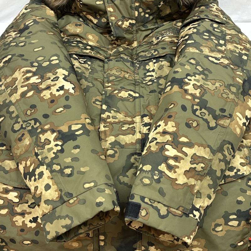 ザノースフェイス THE NORTH FACE ジャケット、上着 ダウンジャケット MCMURDO PARKA マクマードパーカー カモ フード ファー ダウン ジャケット ND51404 S カモフラージュ柄・迷彩 X ロゴ、文字 マルチカラー / マルチカラー / multicolor メンズ USED 古着 中古 50151623