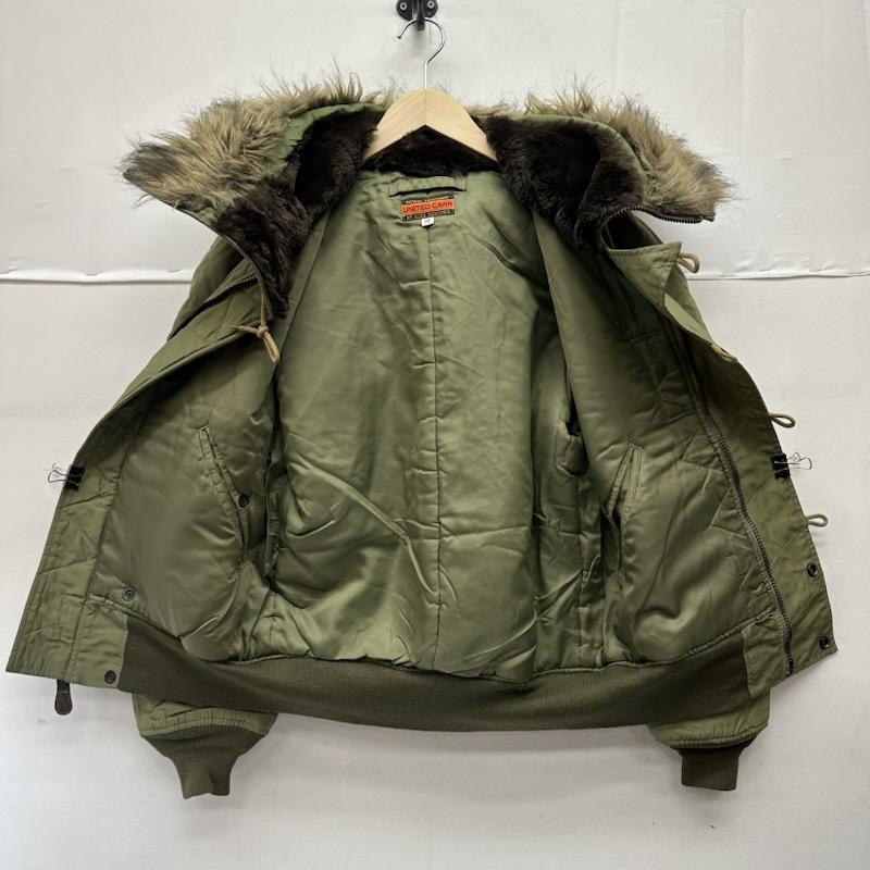 バズリクソンズ Buzz Rickson s ジャケット、上着 フライトジャケット UNITED CARR N-2B フード ファー フライト ジャケット UC12350 M カーキオリーブ / カーキオリーブ / メンズ USED 古着 中古 50151632