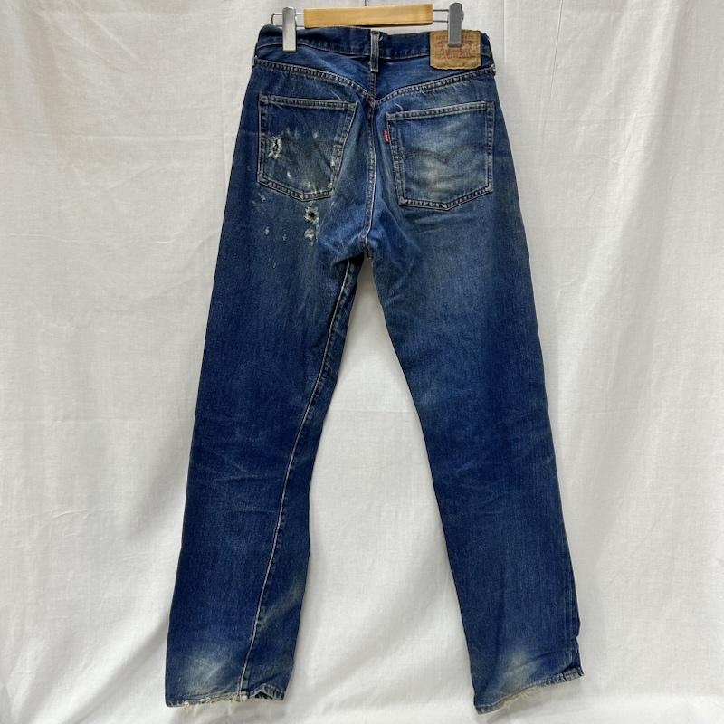 リーバイス Levi s パンツ デニム、ジーンズ 501 ボタン裏555 ビックE ボタンフライ USA製 92年製 w32 L36 32インチ 無地 青 / ブルー / blue メンズ USED 古着 中古 50151648