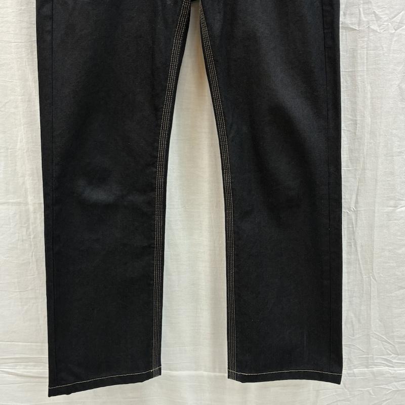ブラックバレット Black Barrett パンツ デニム、ジーンズ NEIL BARRETT コーティング デニムパンツ ジーンズ 4MS31-728-29 2 メンズ USED 古着 中古 50151650