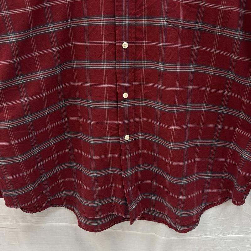 タウンクラフト TOWNCRAFT シャツ、ブラウス 長袖 90s ロングスリーブ ボタンダウン チェック シャツ ヴィンテージ XL チェック メンズ USED 古着 中古 50151659